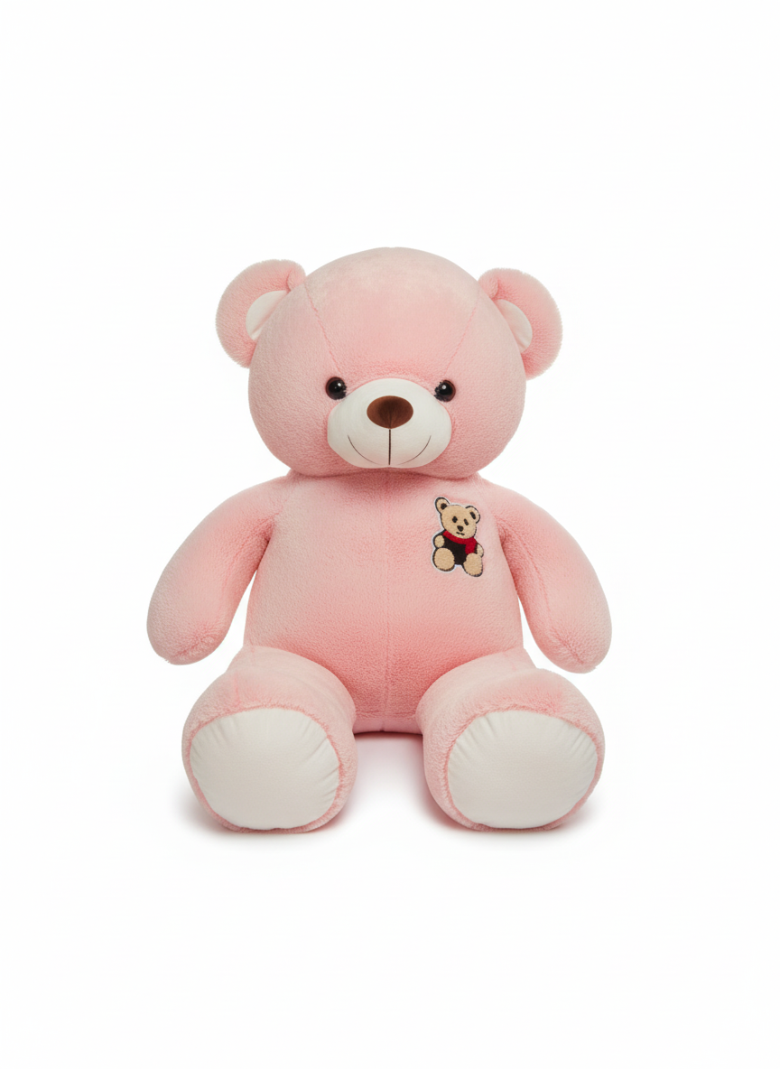 Pink Teddy Bear Soft Toy