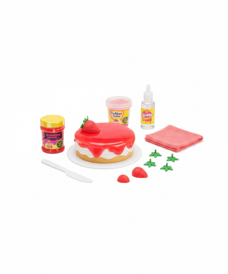 Zuru Slime Mart Small Shopping Bag Strawberry Cheesecake ,Bulk
