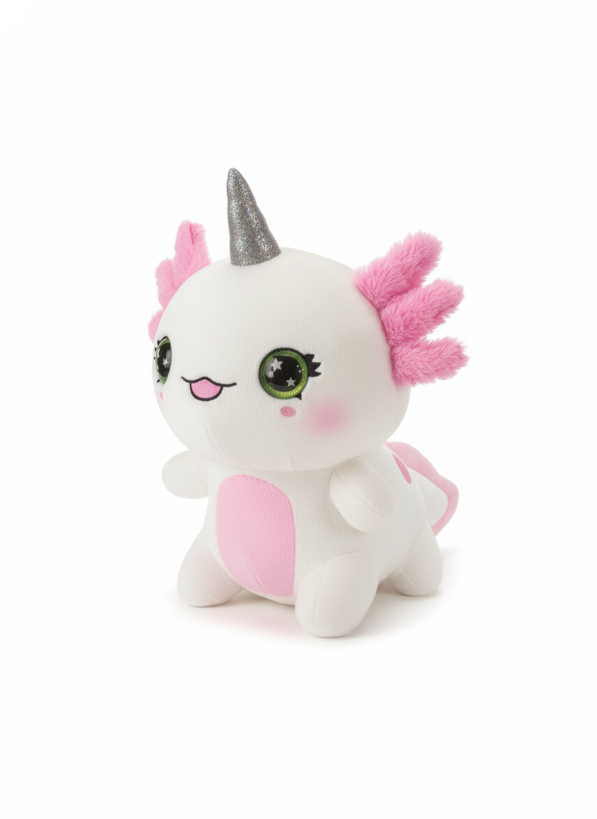 Air brush Plush Axolotl