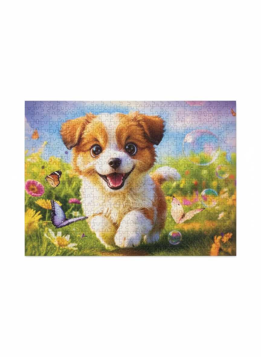 Dog With Butterfly Premium Quality Trefl Puzzle