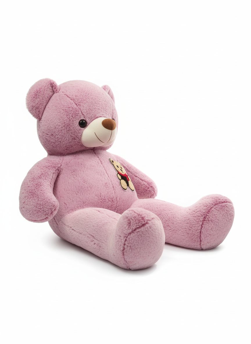 Purple Bear Soft Toy 80 CM