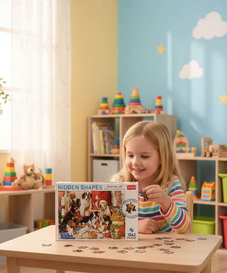 Hidden Shapes Find Them All Trefl 1043 PCS