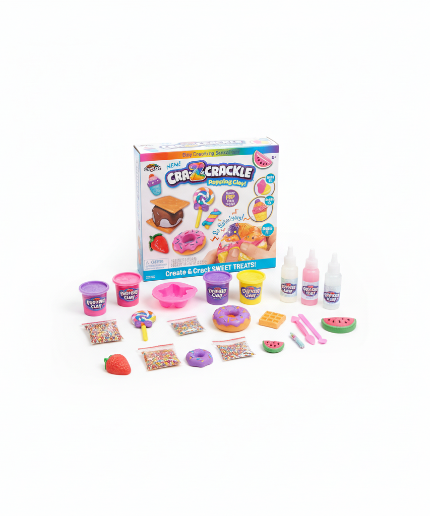 CRA-Z-CRACKLE Popping Clay! Create & Crack SWEET TREATS!
