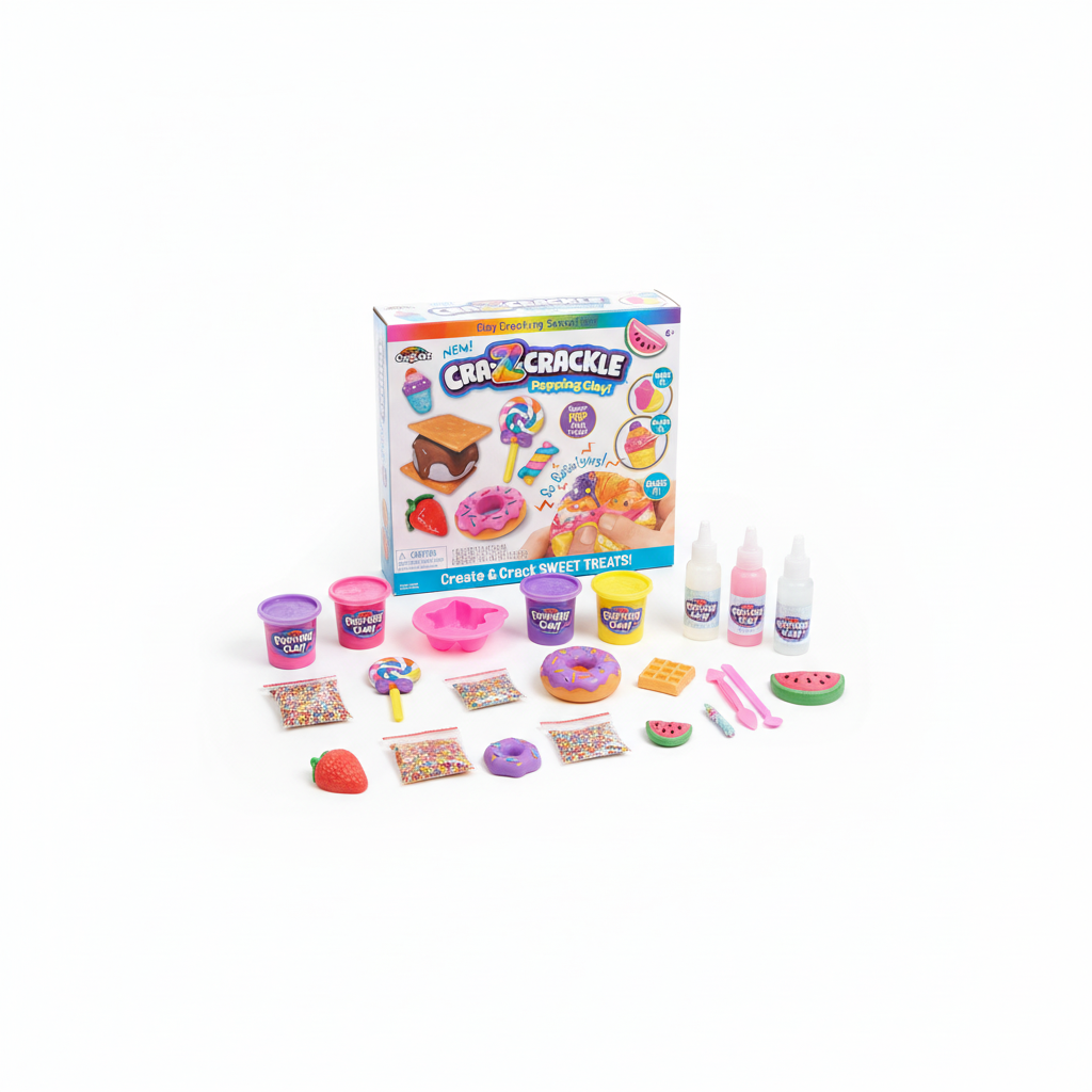 CRA-Z-CRACKLE Popping Clay! Create & Crack SWEET TREATS!