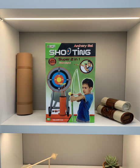 Super 2 In 1 Archery Set Real Sport Game