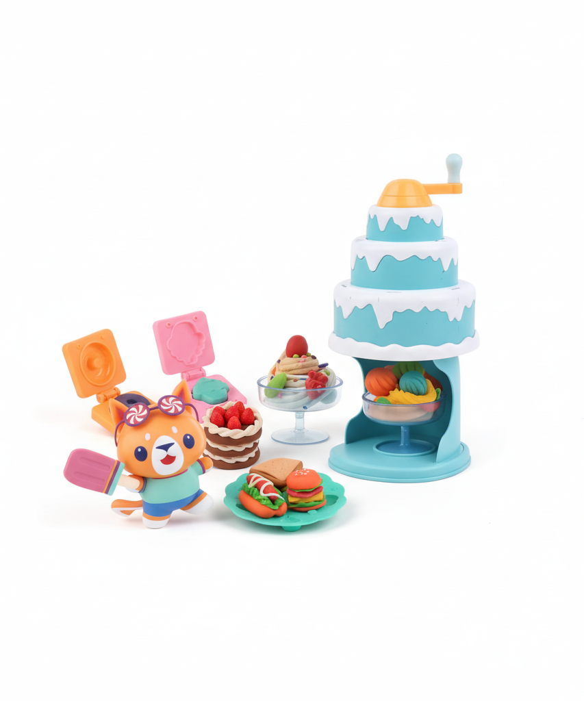DIY Puzzle Color Mud Set