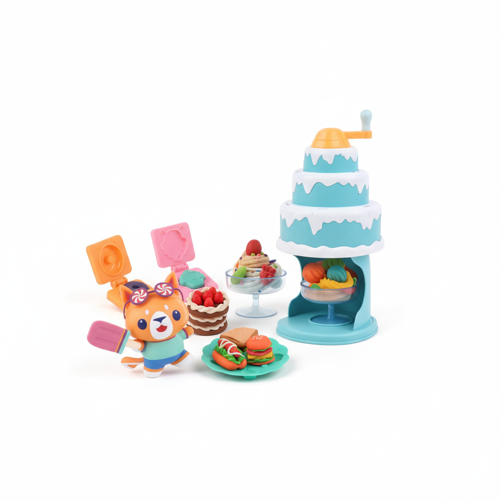 DIY Puzzle Color Mud Set