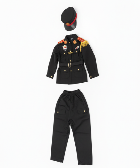 Kids' Deluxe Officer Uniform Costume Set