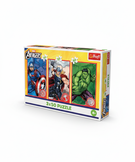 Avengers Trefl 3*50 Puzzle