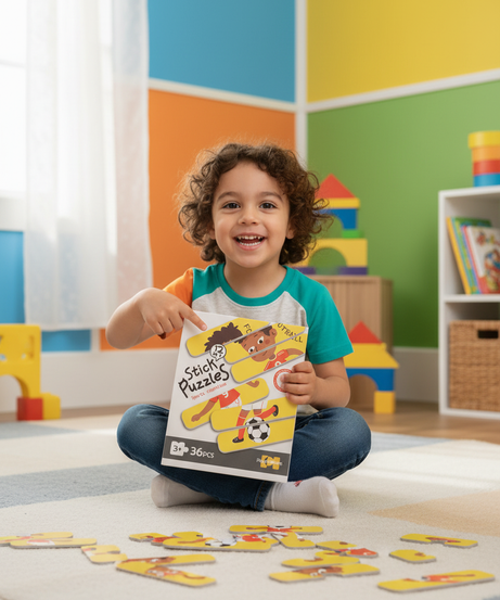 Stick Puzzles 12 In 1