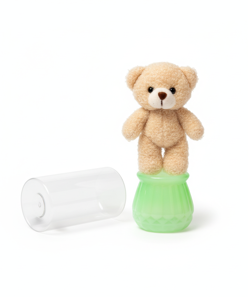 Teddy Bear Bubble Bottle & Plush Dispenser