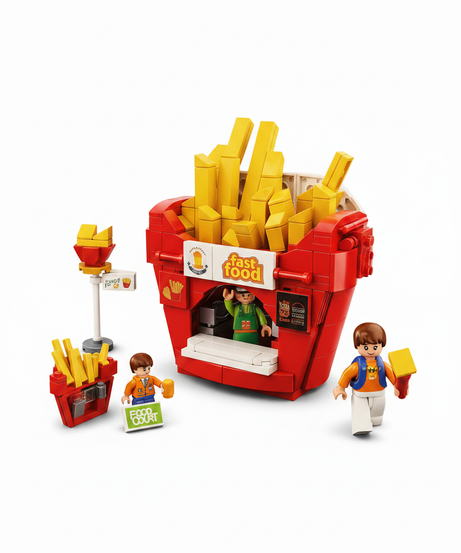 Sluban Food Court French Fries Building Set