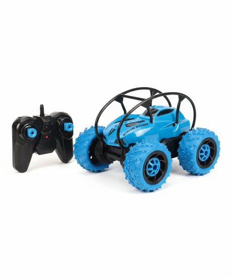 MKB Stunt General Mobilization Four Wheel Stunt Blue Car