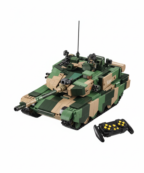 Sluban ZTZ-99AS 1/35 Scale RC Tank Building Block Set