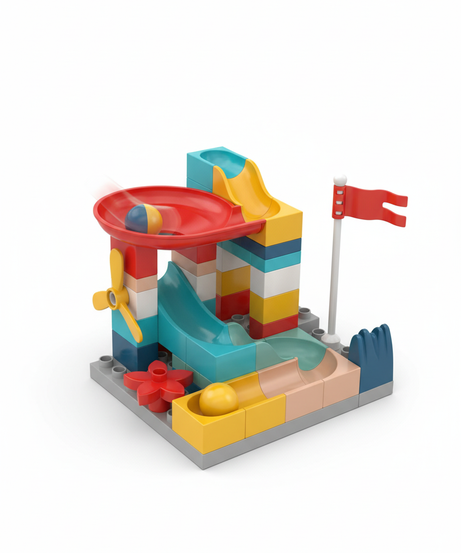 Marble Run Slide Block
