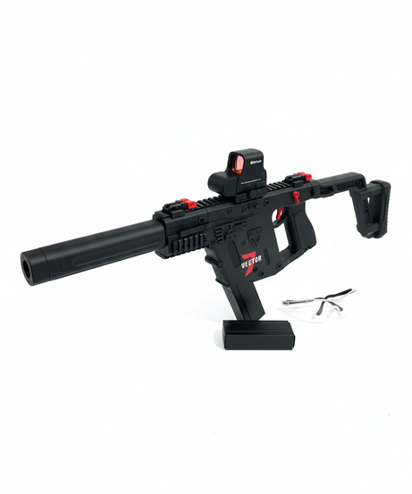 KRISS Vector Style Gel Blaster with Red Dot Sight Orbeez Gun