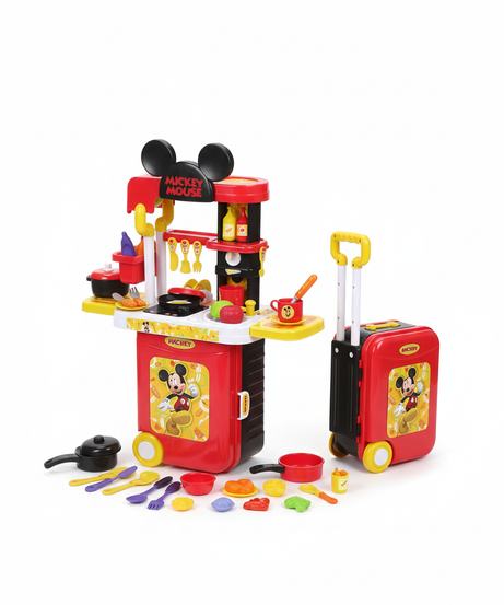 Mickey Mouse  3 In 1 Kitchen Travel Play Set