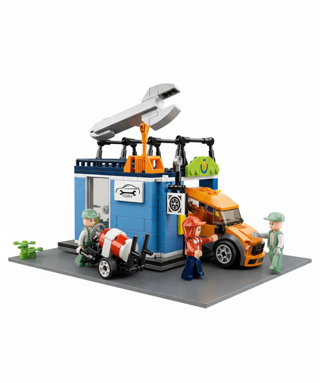 Town City Scene-Repair 340 PCS Lego