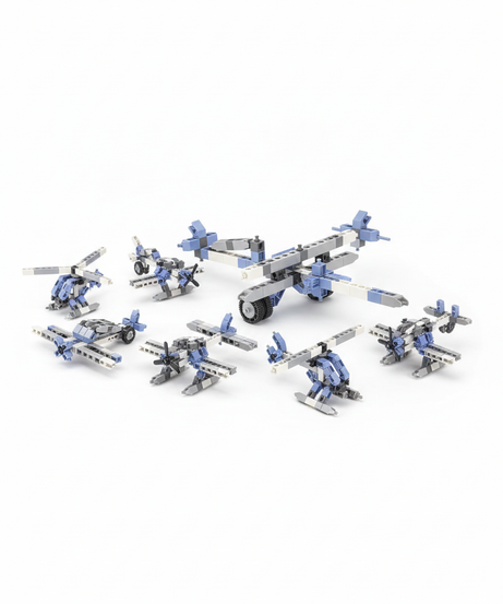 Inventor Engino Play To Invent 8-In-1 Aircrafts Models