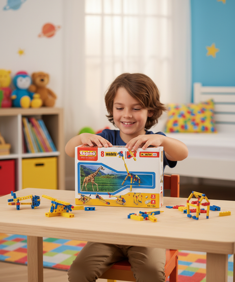 Engino Play To Invent 8 Models Snap Fit System