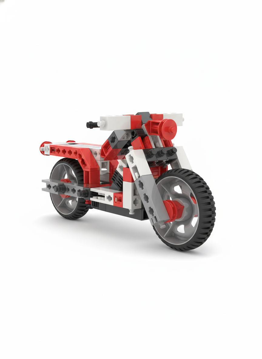 Inventor Engino Play To Invent 12-In-1 Bikes Models