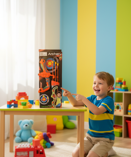 Archery Light Up The Night With Target