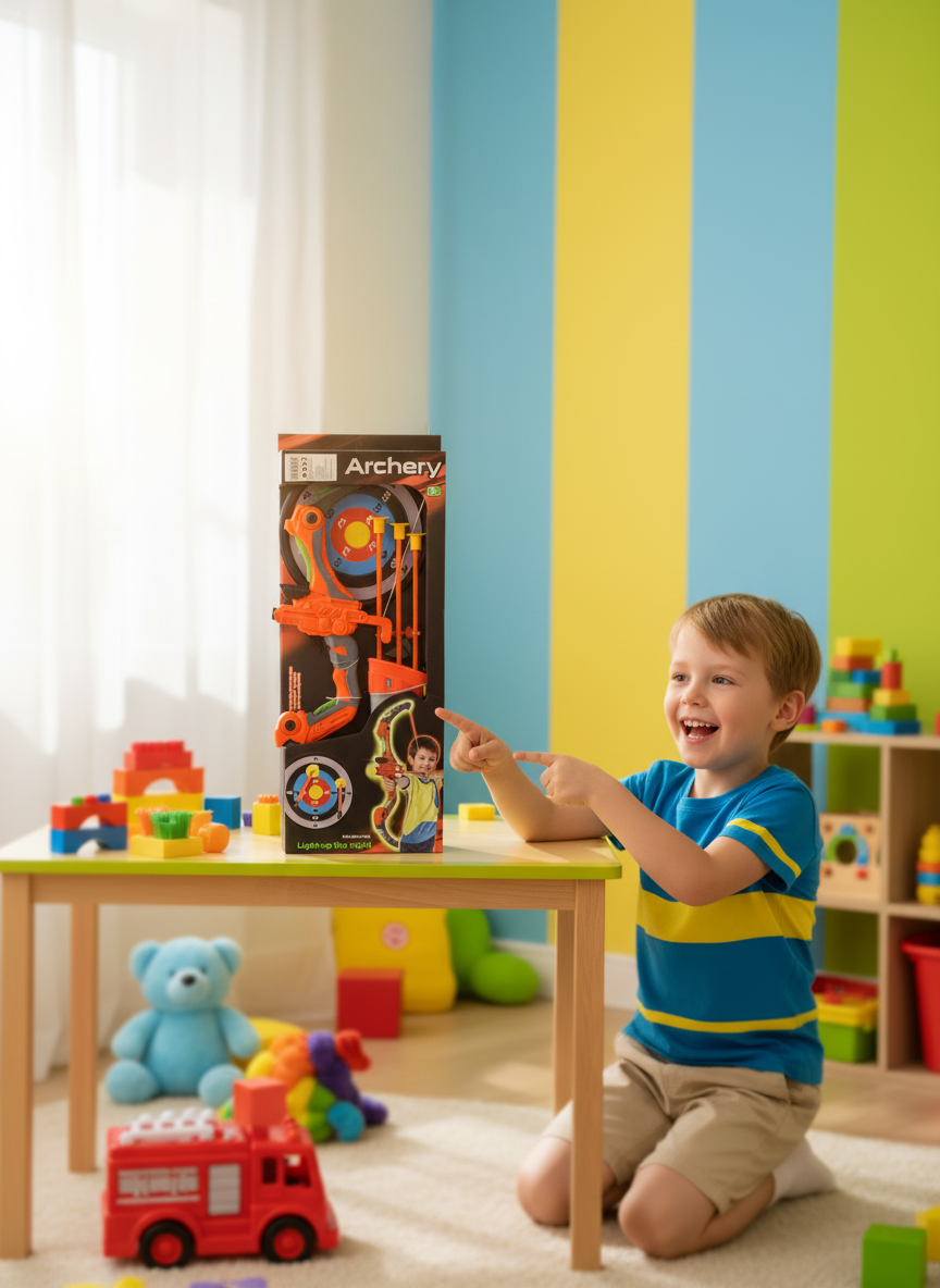 Archery Light Up The Night With Target