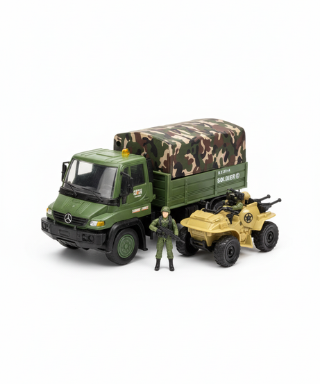 Soldier Combat 9 Operation Sand Dune Buggy army Truck