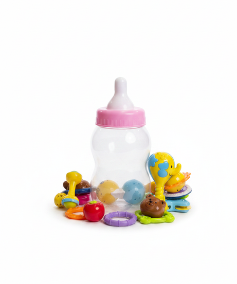 Baby Bottle Love’s Of Rattle Large
