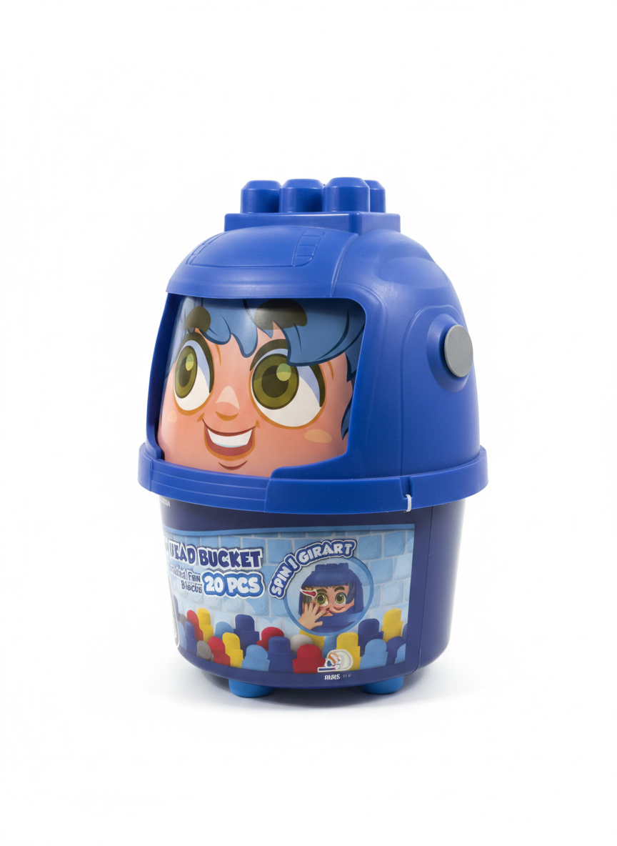 Build Me Up Maxi Spin Head Bucket 20 PCS