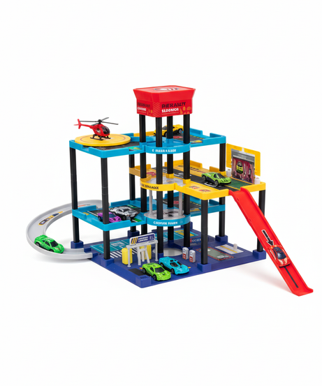Parking Super Garage Combination Track 64 PCS