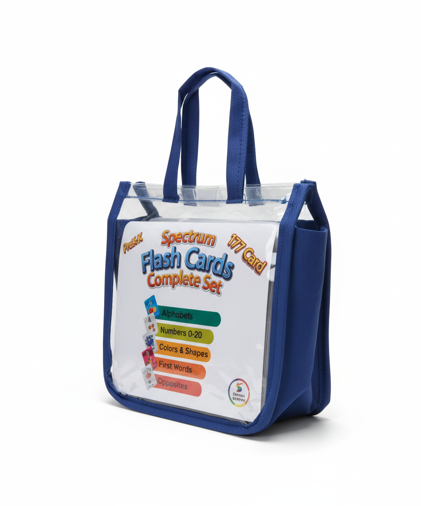 Spectrum PreK Flash Cards Complete Set - 177 Cards