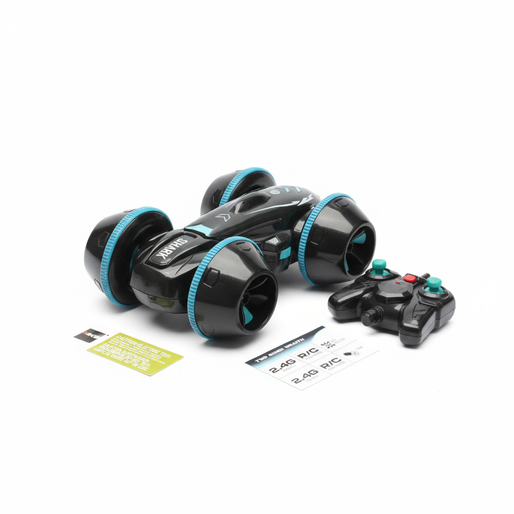 MKB Fancy Tricks Two Sided Wraith RC Stunt Vehicle