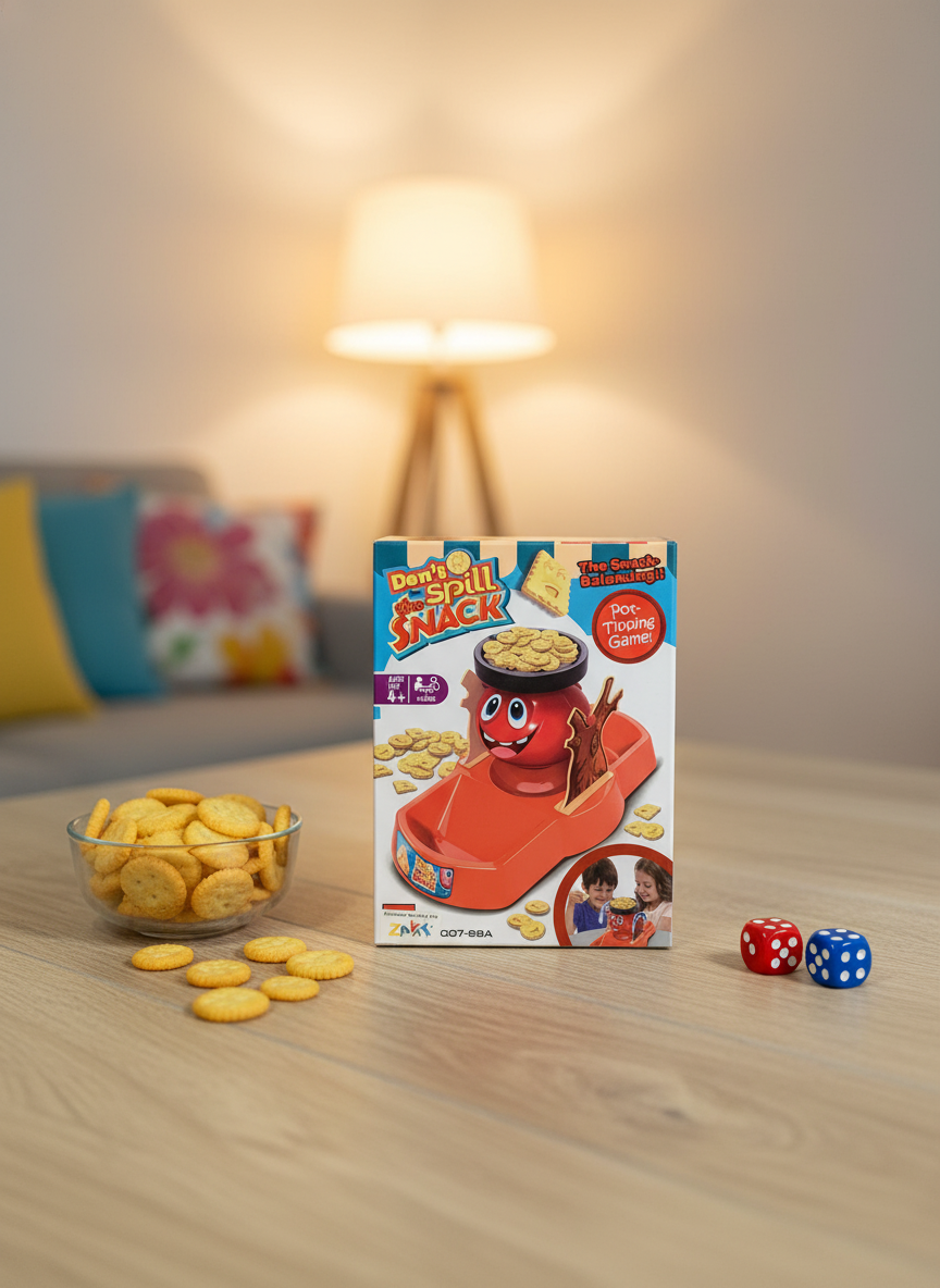 Don't Spill The Snack Game