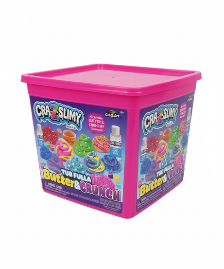Crazy-Z-Slimy Mix And Make Butter And Crunchy Creations Box