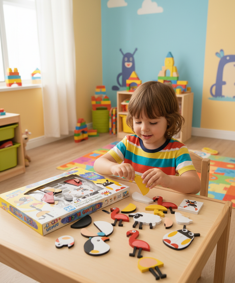 Alwan Toys Geoanimo Blocks