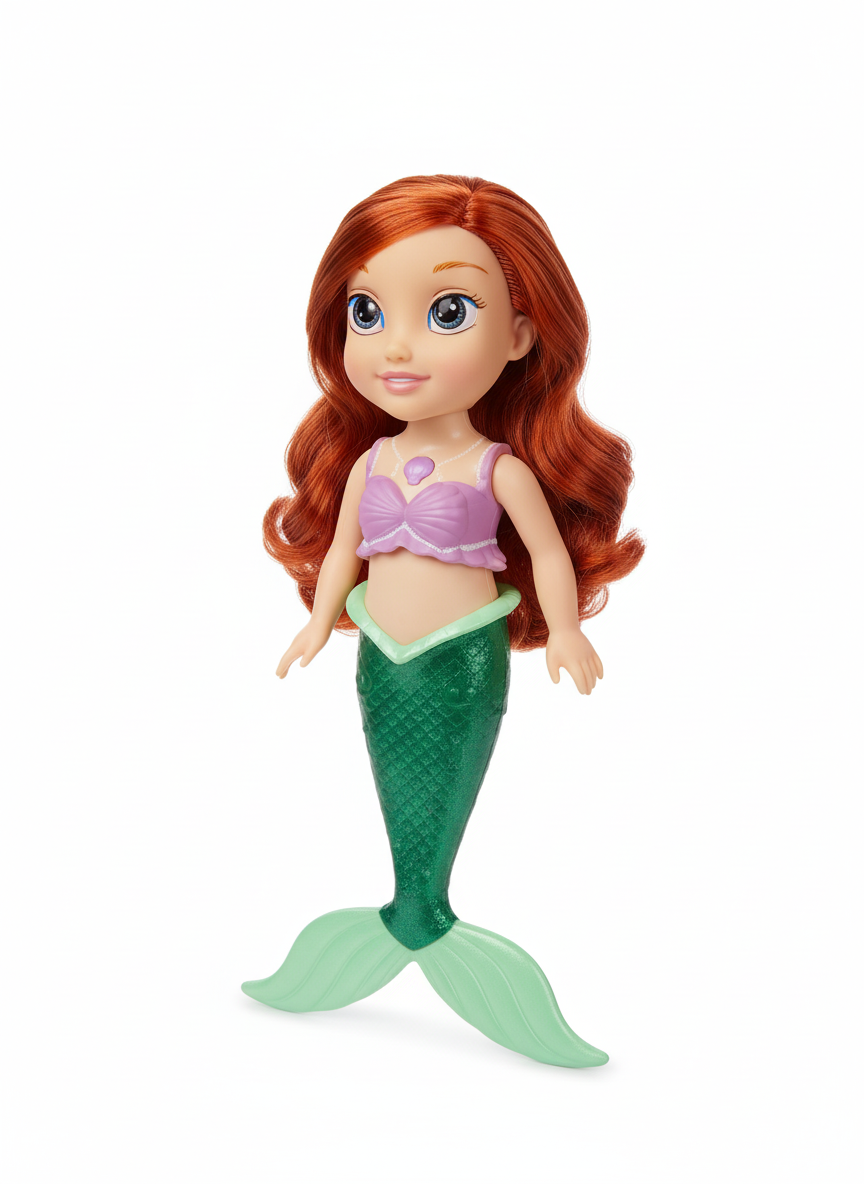 Fairytale Girl Mermaid Doll
