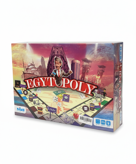 Egytopoly Nilco English Board Game