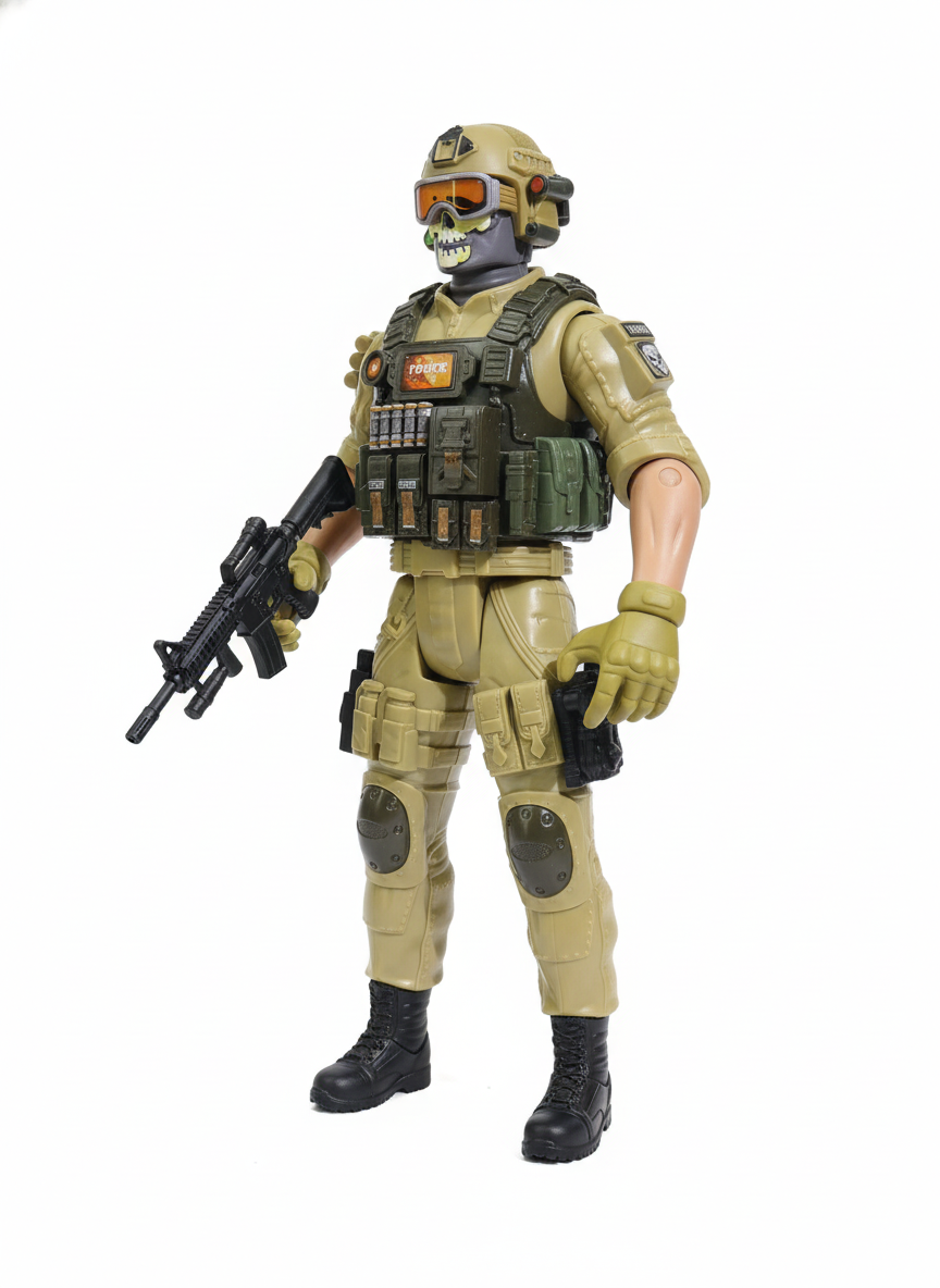 Desert Task Force Super Model Action Figure