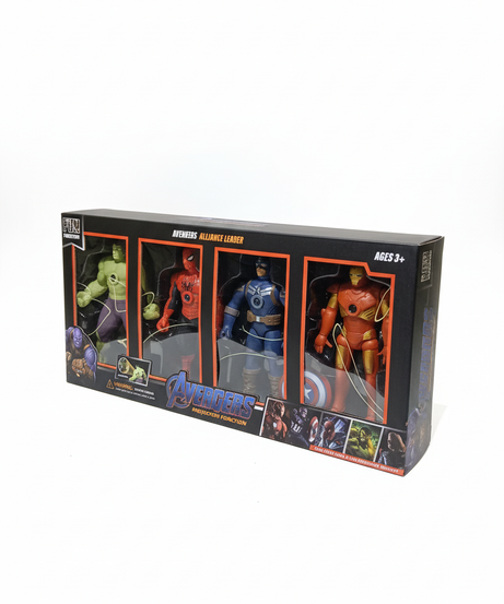 Avengers Alliance Leader with Projection Function Action Figure Set