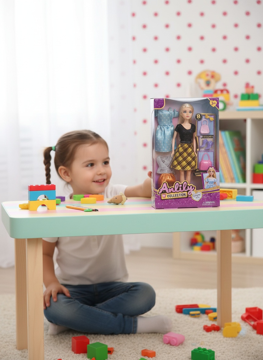 Anlily Collection Fashion Girl