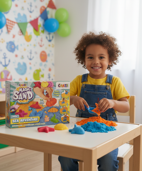 Magic Sand Sea Adventure 600g 2 Sand Color