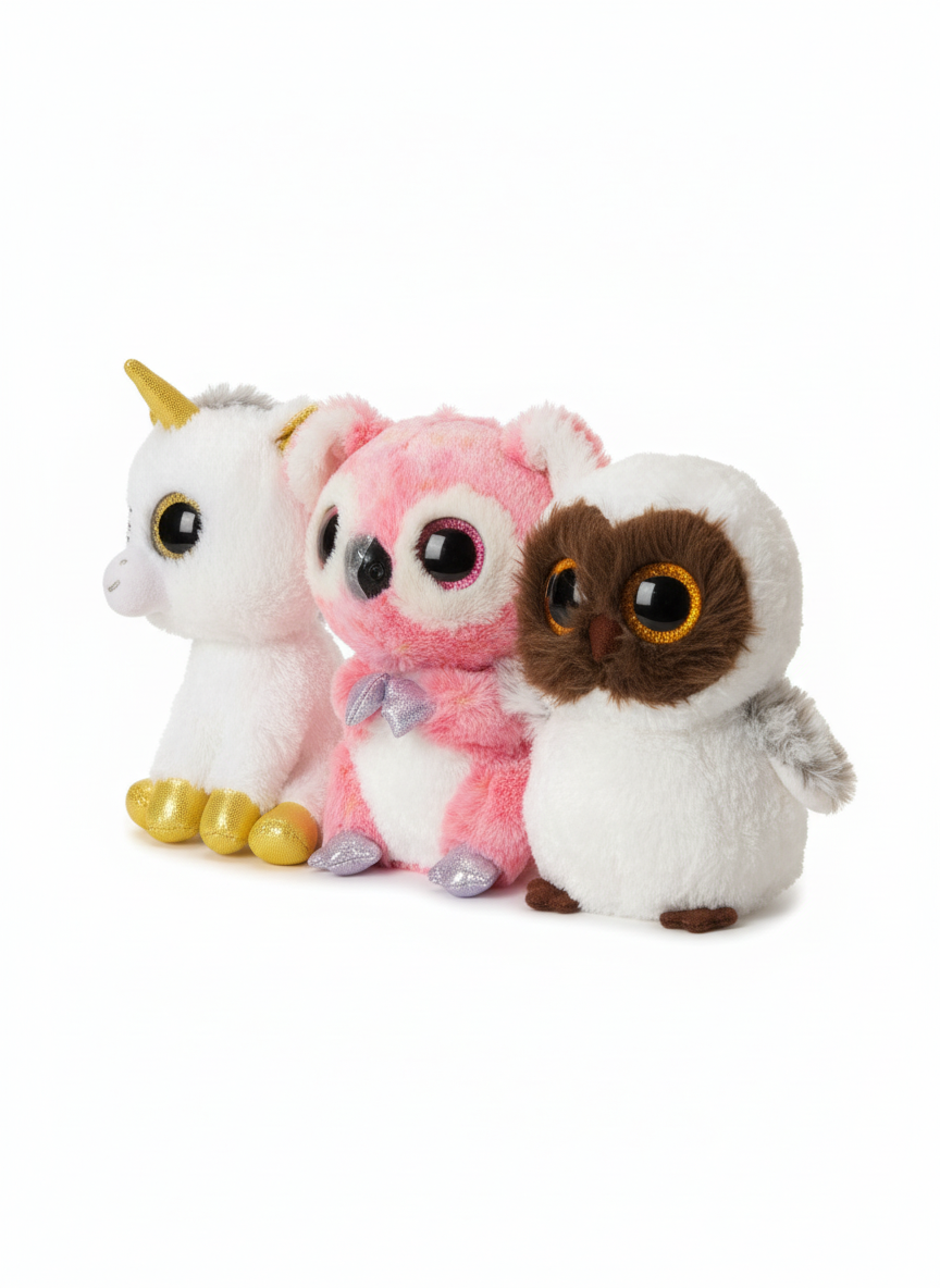 Mixed Animals Soft Toy 15 CM