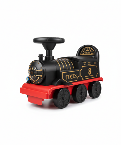 Retro Opening Children Train Discovery