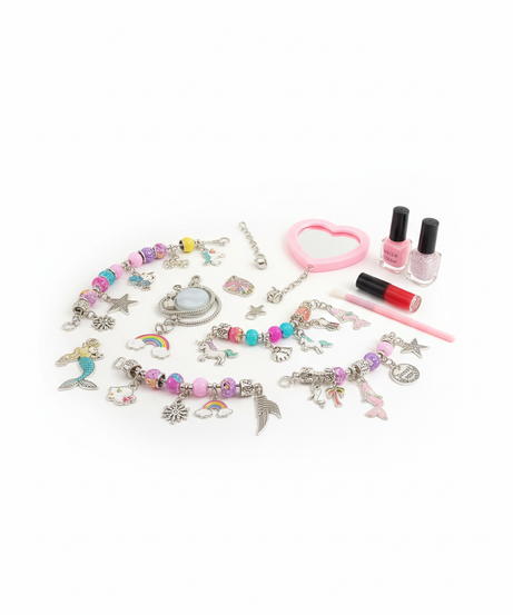 2-In-1 Pandana Braclet Childrens Jewelry And makeup