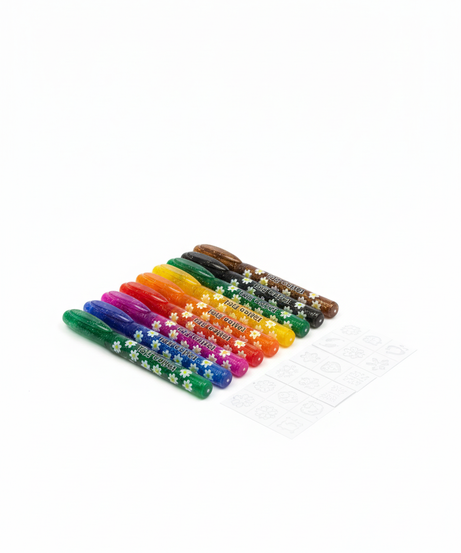 Tattoo Pen Gel 5+ 8 Adhesive Stencil