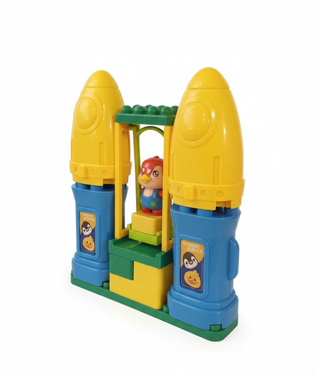 Penguin And Duck Large Particle Building Block Set 44 PCS