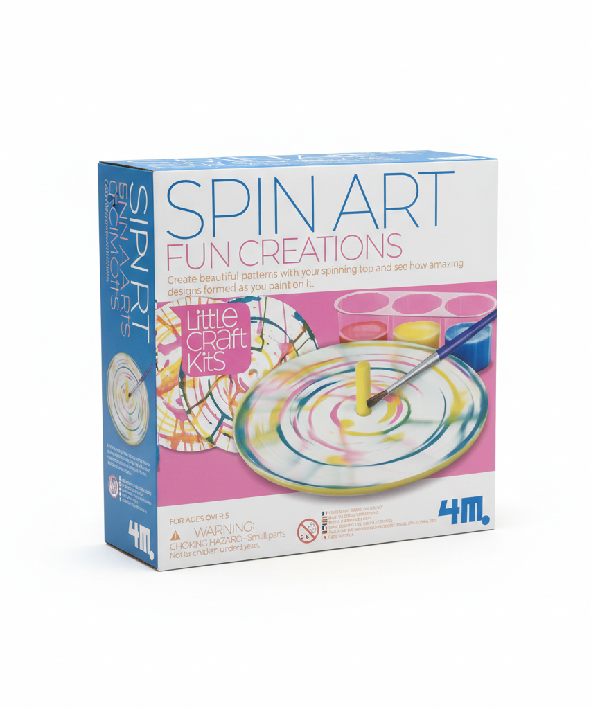 4M Little Craft Kits Spin Art Fun Creations