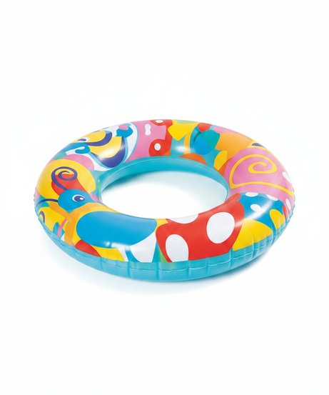 Bestway Colorful Patterned Kids' Swim Ring