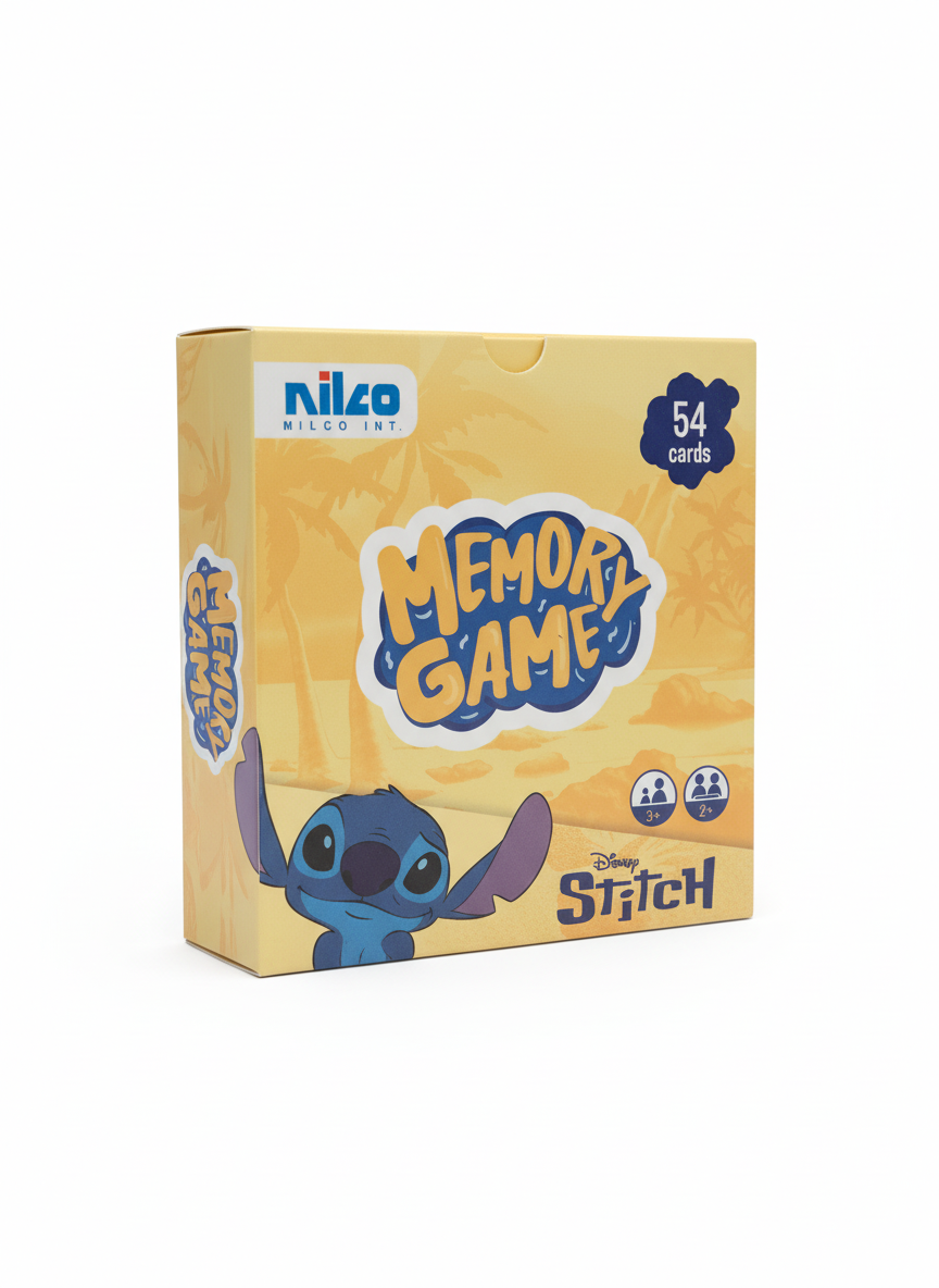 Disney Stitch Memory Game 54 Cards